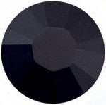 1 3/8" Custom Antique Silver Square Berry Concho - Cobalt Flower