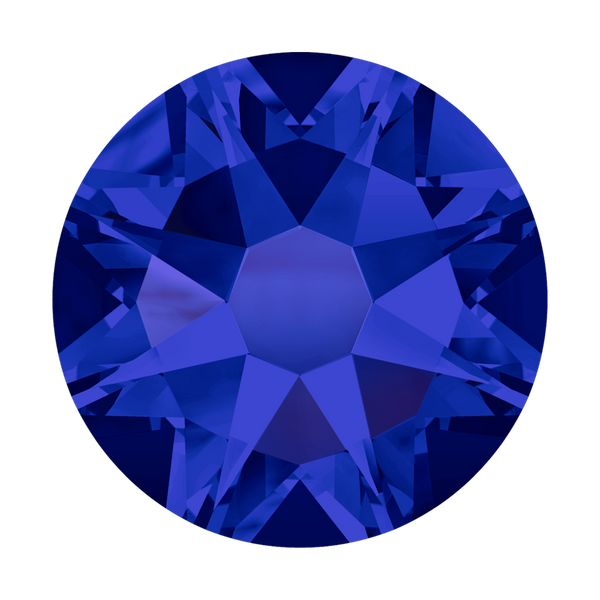 1 1/2" Custom Antique Silver Barrel Racer Concho - Meridian Blue