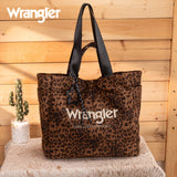 Wrangler Leopard Print Crossbody/ Tote