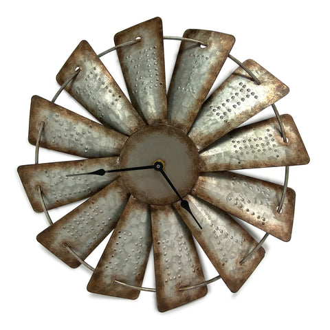 Windmill 15" Clock