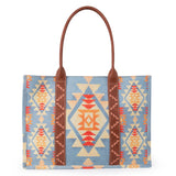 Wrangler Southwestern Pattern Dual Sided Wide Canvas by Montana West