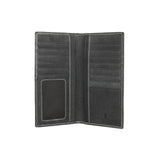 Genuine Leather Spiritual Collection Men's Wallet - Coffee