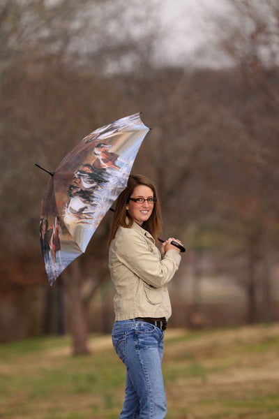 45" Full Size Horse Umbrella