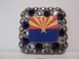 1 3/8" Custom Picture Concho - Arizona Flag