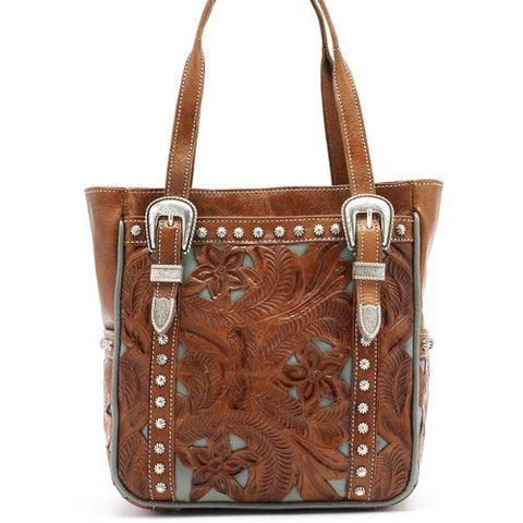 Turquoise Tooled Purse