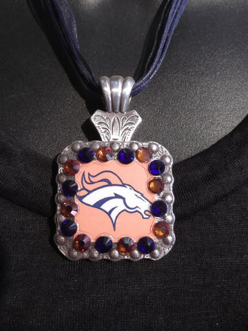 Denver Broncos Concho Necklace - Dally Down Designs