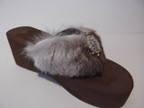 Custom Cowgirl Flip Flops - The Furry Felicia