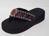 Custom Cowgirl Flip Flops - The Scarlett