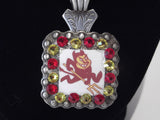 Arizona Sun Devil Concho Necklace - Dally Down Designs