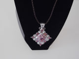 Shiny Silver Square Berry Concho Necklace - Dally Down Designs