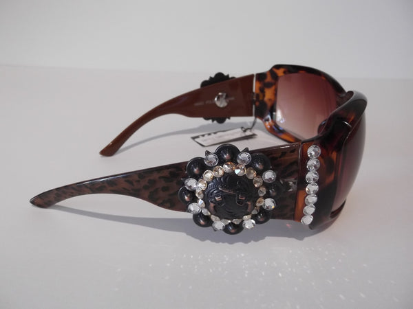 Crossed Pistols Concho Sunglasses - Dally Down Designs