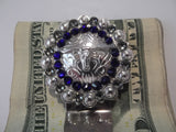 Round Steer Head Concho Money Clip - Dally Down Designs