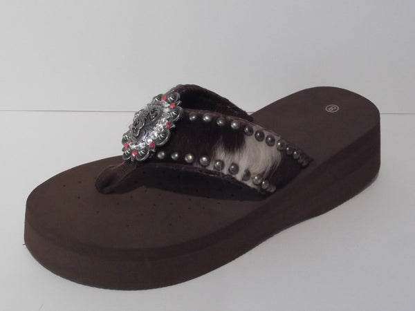 Custom Cowgirl Flip Flops - The Savannah
