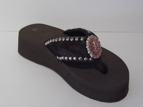 Custom Cowgirl Flip Flops - The Gabriella