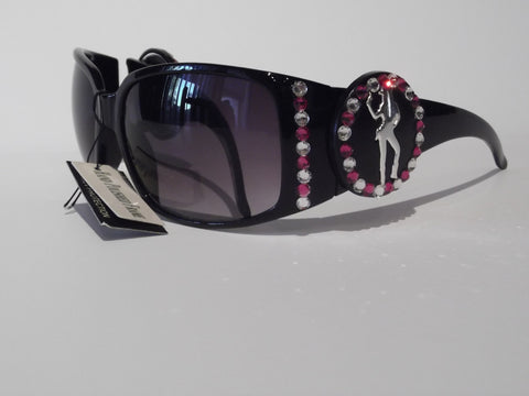 Mud Flap Cowgirl Concho Sunglasses - Dally Down Designs