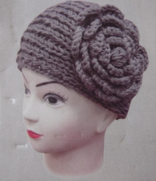 Woolen Headband - Dark Pink