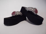 Custom Cowgirl Flip Flops - The Speckled Samantha