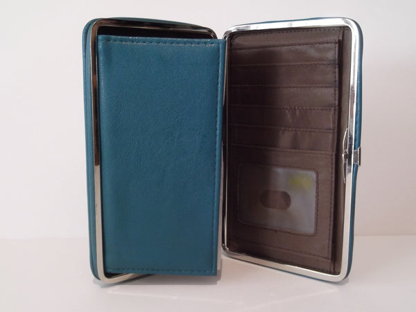 Turquoise Bling Wallet
