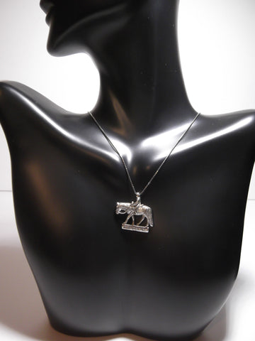 Kelly Herd Sterling Silver Rider Necklace