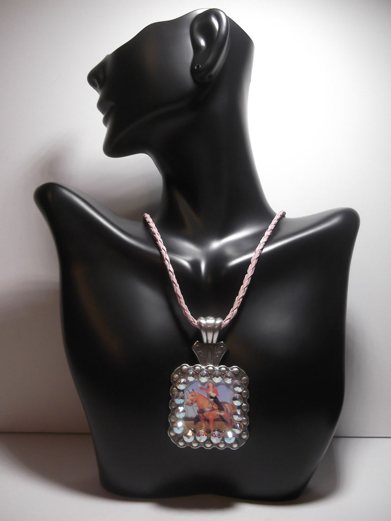 Pin Up Cowgirl Concho Necklace - Dally Down Designs