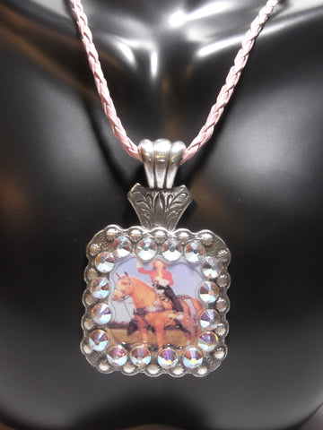 Pin Up Cowgirl Concho Necklace - Dally Down Designs