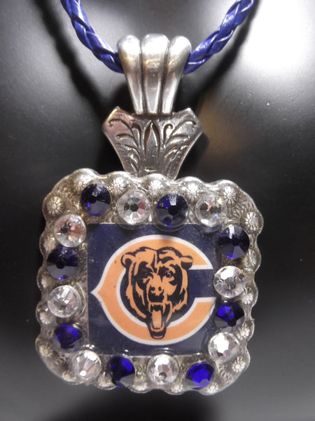 Chicago Bears Concho Necklace - Dally Down Designs