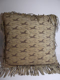 Horse Fringe Pillow