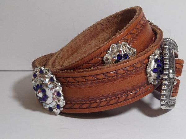 1 1/2" Custom Concho Belt