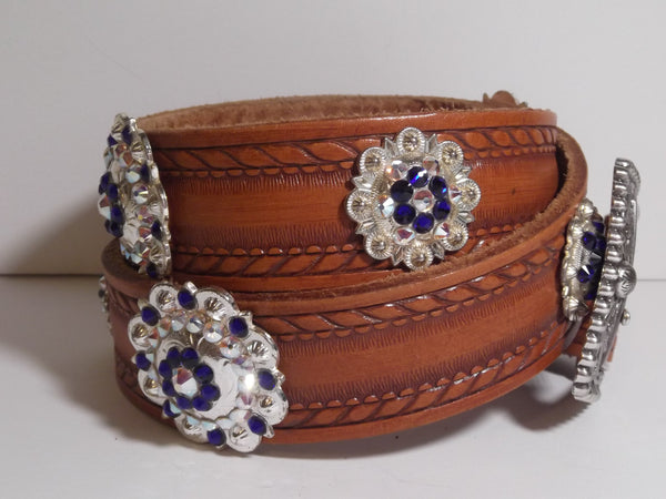 1 1/2" Custom Concho Belt