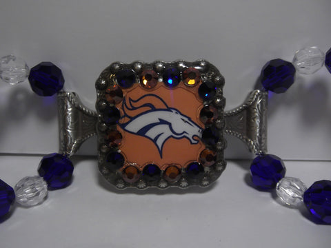 Custom Concho Bracelet - Broncos