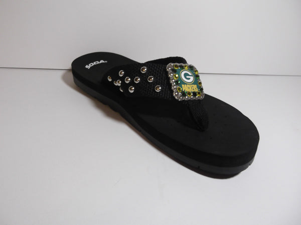 Custom Cowgirl Flip Flop - The Team Spirit