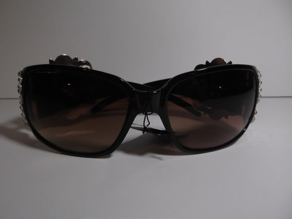 Shiny Silver Concho Sunglasses - Dally Down Designs