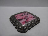 1 3/8" Custom Picture Concho - Pink Camouflage