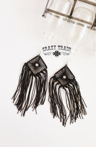 Day Dreamer Earrings - Black