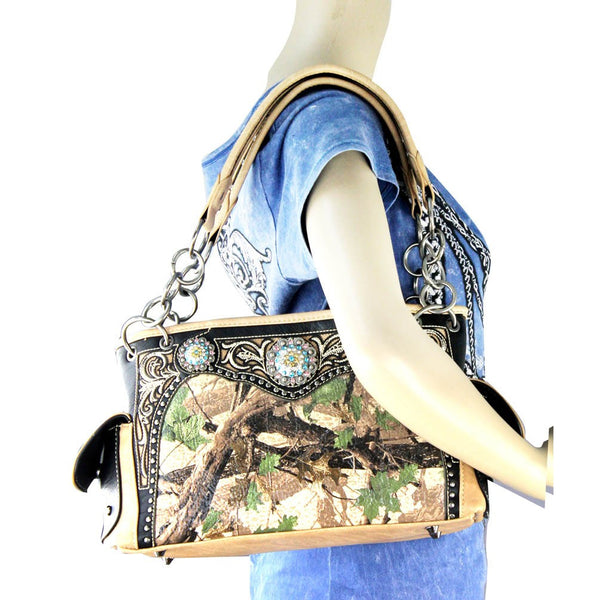 Concealed Carry Purse - Pink Camouflage