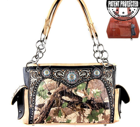 Concealed Carry Purse - Pink Camouflage