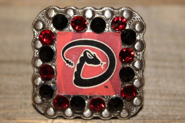 1 3/8" Custom Picture Concho - Arizona Diamondbacks