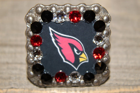 1 3/8" Custom Picture Concho - Arizona Cardinals