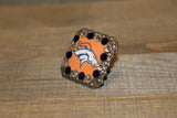 1 3/8" Custom Picture Concho - Denver Broncos