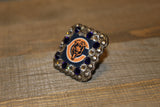 1 3/8" Custom Picture Concho - Chicago Bears