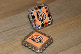 1 3/8" Custom Picture Concho - Cincinnati Bengals