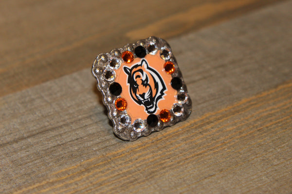 1 3/8" Custom Picture Concho - Cincinnati Bengals