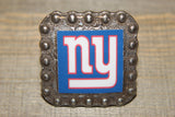 1 3/8" Custom Picture Concho - New York Giants