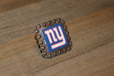 1 3/8" Custom Picture Concho - New York Giants