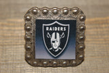 1 3/8" Custom Picture Concho - Oakland Raiders