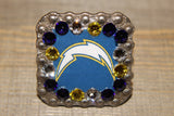 1 3/8" Custom Picture Concho - Los Angeles Chargers