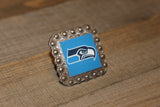 1 3/8" Custom Picture Concho - Seattle Seahawks