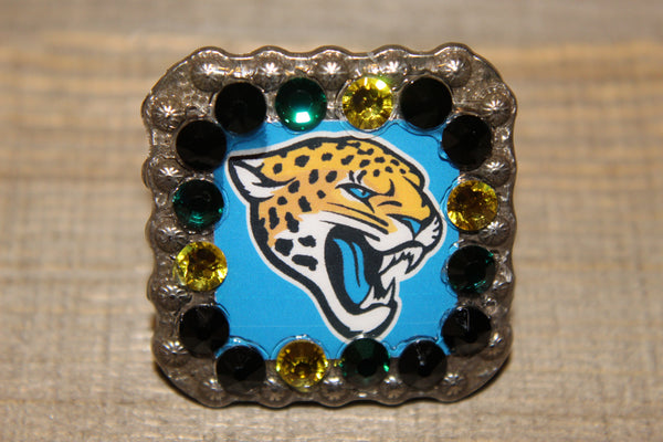 1 3/8" Custom Picture Concho - Jacksonville Jaguars