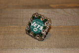 1 3/8" Custom Picture Concho - New York Jets