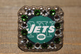 1 3/8" Custom Picture Concho - New York Jets